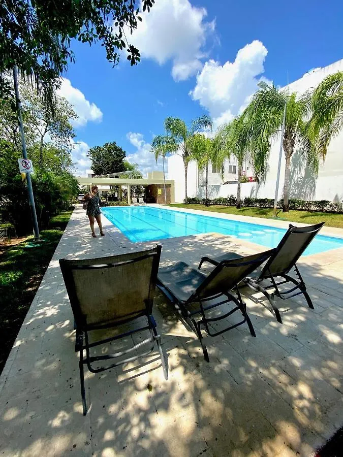 Feriehus Preciosa Casa Ideal Familias En Privada - Pool Playa del Carmen Mexico